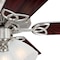 Westinghouse Vintage 52" 5-Blade Nckl Indoor Ceiling Fan w/Dimmable LED Lght Fxture 7237100 - alternate 4